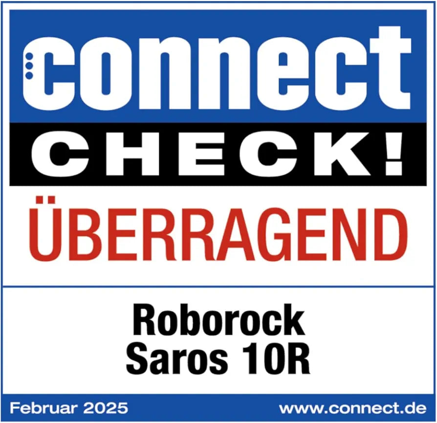roborock Saros 10R Saugroboter mit Wischfunktion&angebbarem Wischmopp