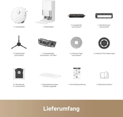 dreame L40 Ultra A Saugroboter mit Wischfunktion mit 24.000 Pa Saugkraft