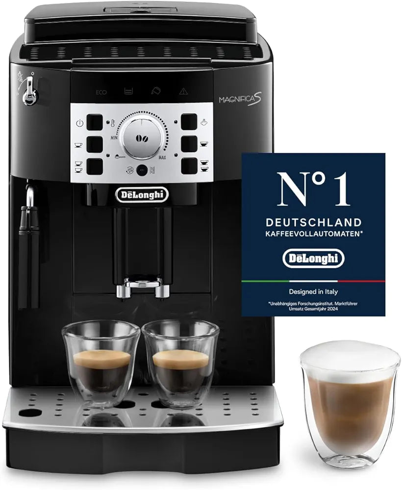 De'Longhi Magnifica S - Kaffeevollautomat 2 Getränke Schwarz