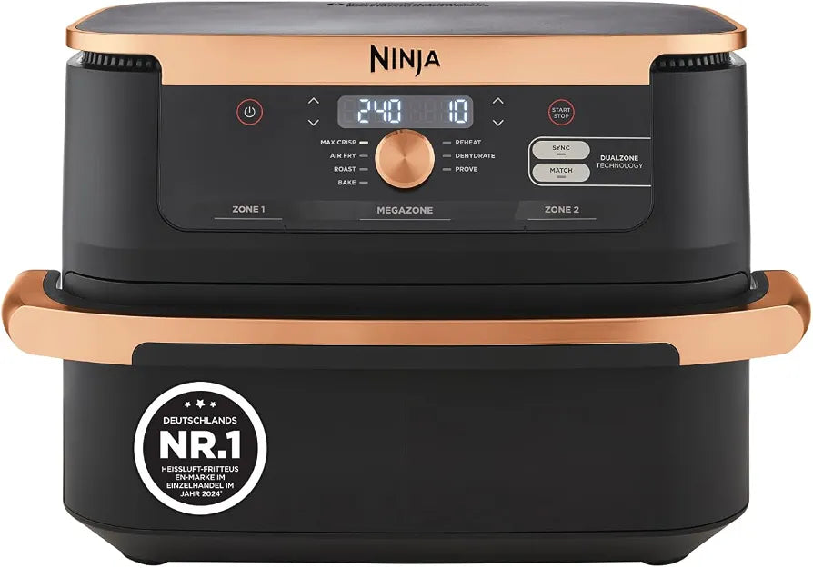 Ninja Foodi FlexDrawer Dual Zone Heißluftfritteuse AF500EUCP