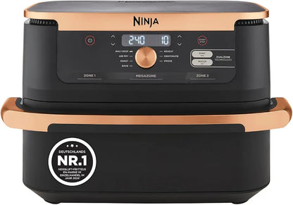 Ninja Foodi FlexDrawer Dual Zone Heißluftfritteuse AF500EUCP