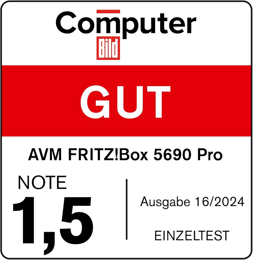 FRITZ!Box 5690 Pro | DSL- & Glasfaser-Router | Wi-Fi 7 bis zu 18,5 GBit/s