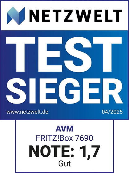 FRITZ!Box 7690 | DSL-Router | Wi-Fi 7 bis zu 7,1 GBit/s