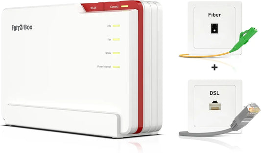 FRITZ!Box 5690 Pro | DSL- & Glasfaser-Router | Wi-Fi 7 bis zu 18,5 GBit/s