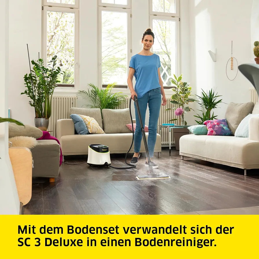 Kärcher Dampfreiniger SC 3 Deluxe, Dampfdruck: 3,5 bar, Aufheizzeit: 30 s