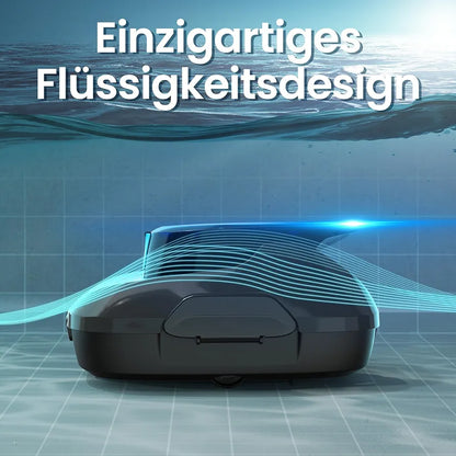 AIPER Scuba SE Poolroboter, Kabelloser Poolsauger Akku, 90 Minuten Reinigungszeit, Automatische Reinigung mit Selbsteinparkfunktion, Leichter Poolreiniger Ideal für Pools mit Flachem Boden