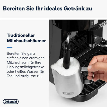 De'Longhi Magnifica S - Kaffeevollautomat 2 Getränke Schwarz
