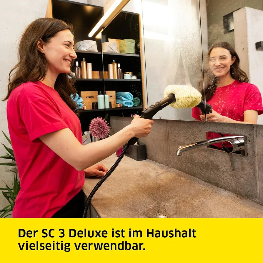 Kärcher Dampfreiniger SC 3 Deluxe, Dampfdruck: 3,5 bar, Aufheizzeit: 30 s
