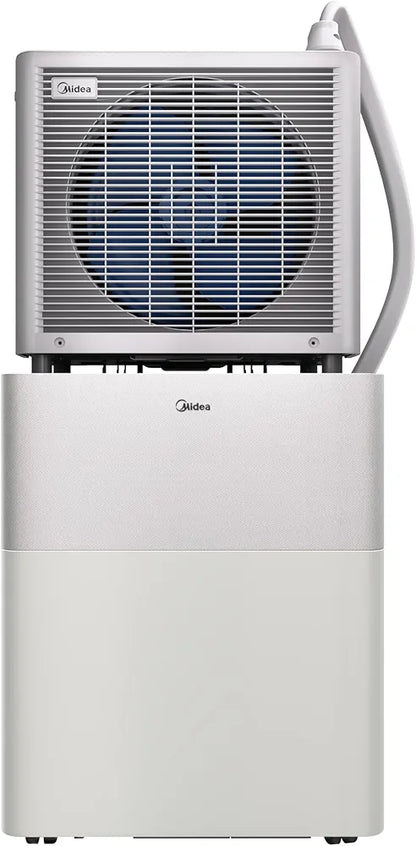 Midea PortaSplit-E Mobile Klimaanlage,Kühlen A++/Heizen A+, 12000 BTU 3,5kW,Mini-Split-Klimaanlage, Farbe Pfirsich,für Räume bis zu 42 m² / 105 m³, nur 39 dB im Silent-Modus [Energieklasse A++]