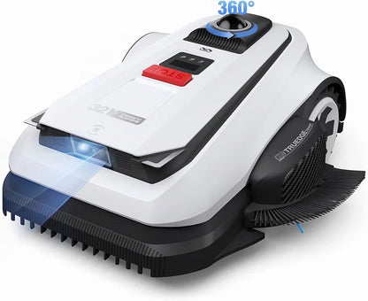 ECOVACS GOAT A1600 LiDAR PRO Care Kit Mähroboter ohne Begrenzungskabel, 1.600 m², 360° Dual-LiDAR-Navigation, automatische Kartierung, KI-3D-Hindernisvermeidung, superschnelles Laden, 50 % Steigung