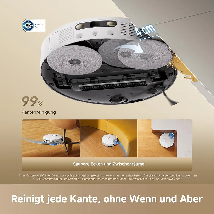 dreame L40 Ultra A Saugroboter mit Wischfunktion mit 24.000 Pa Saugkraft