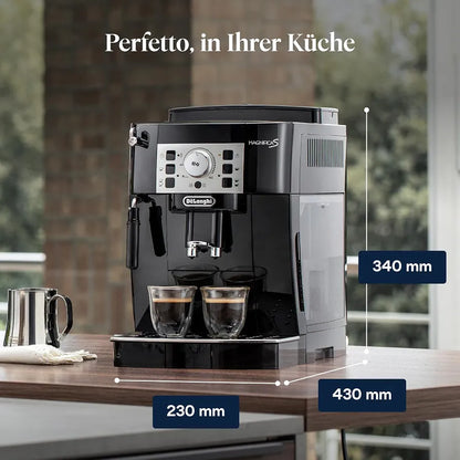 De'Longhi Magnifica S - Kaffeevollautomat 2 Getränke Schwarz