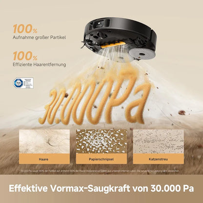 dreame L50s Pro Ultra Saugroboter mit Wischfunktion, 30.000 Pa