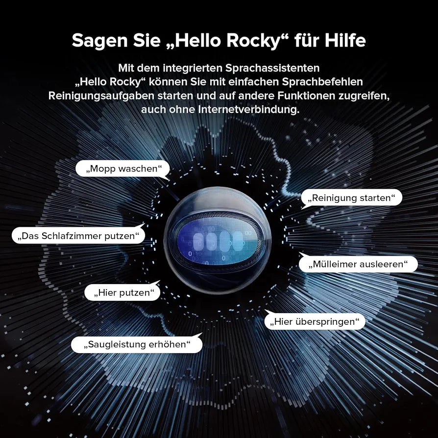 roborock Saros 10R Set Saugroboter mit Wischfunktion&angebbarem Wischmopp