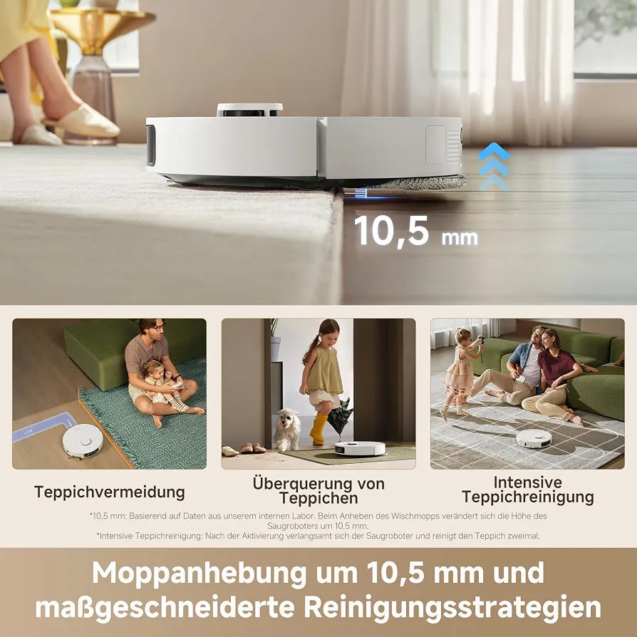 dreame L10s Ultra Gen 3 Kit Saugroboter mit Wischfunktion, 25.000 Pa