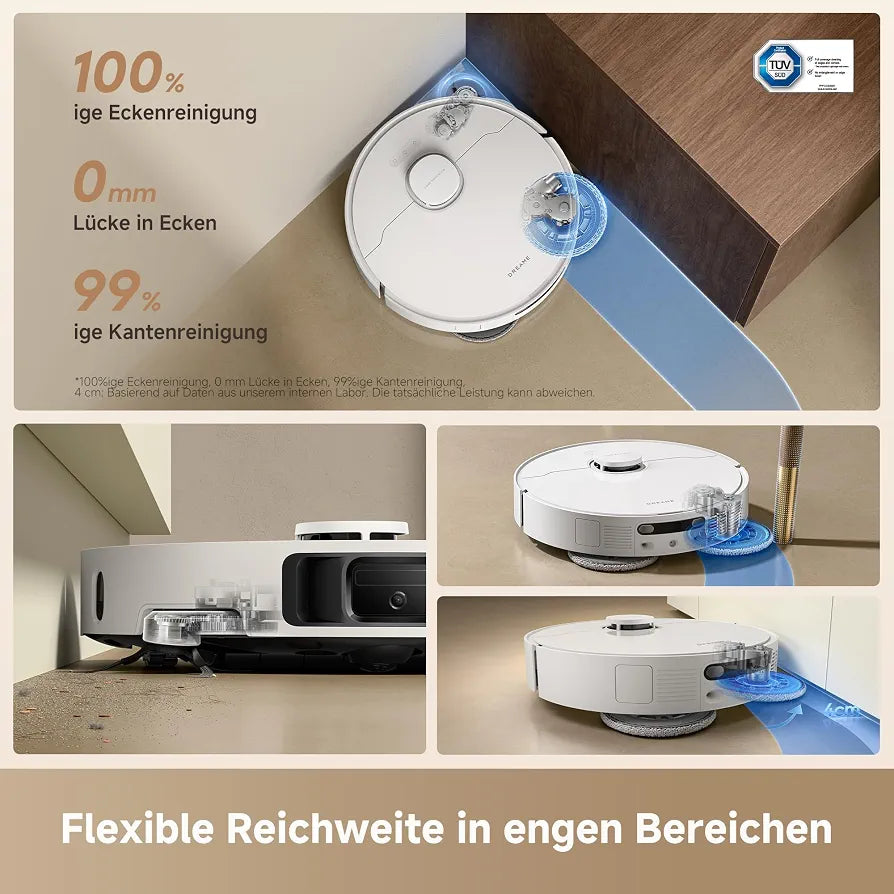 dreame L10s Ultra Gen 3 Kit Saugroboter mit Wischfunktion, 25.000 Pa
