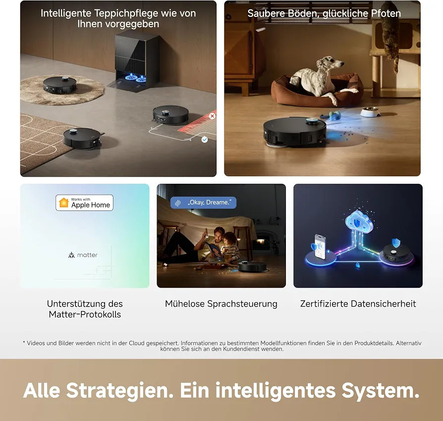 dreame X60 Pro Ultra Complete Saugroboter mit UltraExtend-Armen,42.000Pa