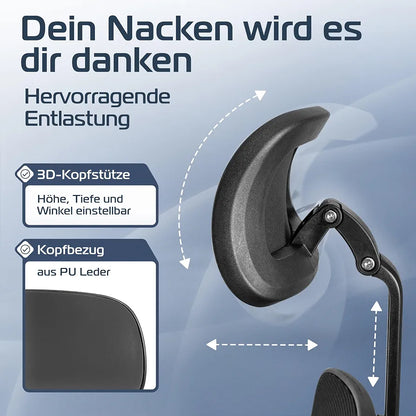 CLOUVOU CleverSeat Bürostuhl Ergonomisch [TESTSIEGER]