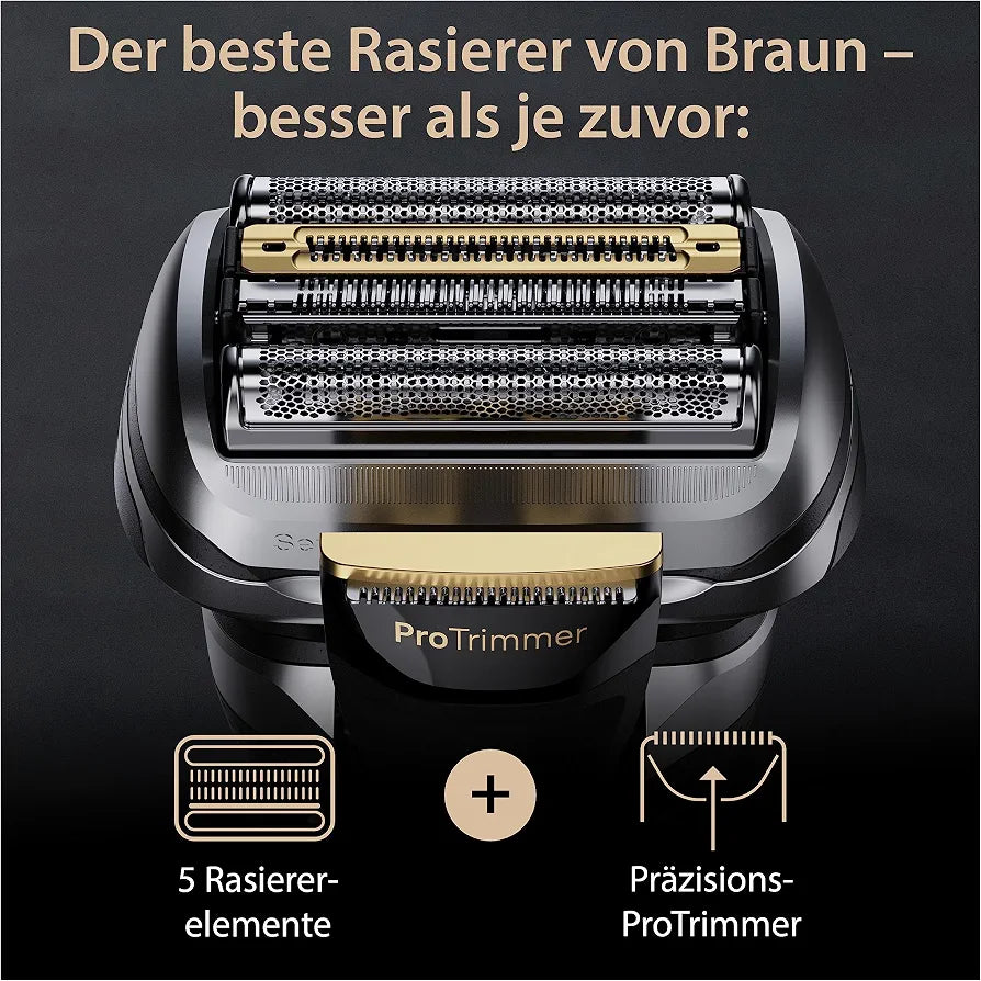 Braun Rasierer Herren Elektrisch Series 9 Pro+, 9567cc, Silber